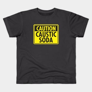 Caution: Caustic Soda Kids T-Shirt